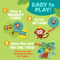 Peaceable Kingdom Monkey Around First Game for Toddlers Interactive play with Parent Ages 2+ Classic