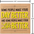 American Greetings Thank You Card (Day Better) 6.25 inches x 6.25 inches