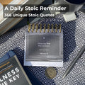 MESMOS 366 Daily Stoic Calendar, Inspirational Gifts for Men, Father'S Day Gifts for Dad, Daily Affirmations Office Desk Decor for Men,