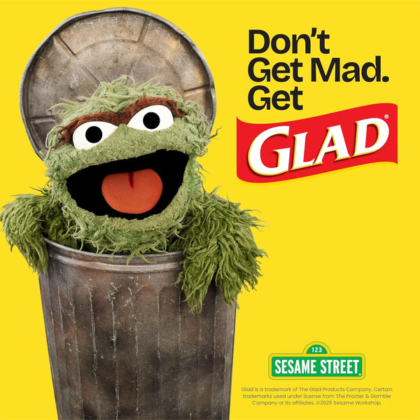 Glad Forceflex Tall Kitchen Trash Bags, 13 Gal, Gain Original with Febreze, 80 Ct (Pack May Vary)