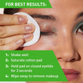 CeraVe Eye Makeup Remover with Hyaluronic Acid and Ceramides, Waterproof, Non-Comedogenic, Fragrance Free, Non-Greasy & Ophthalmologist Tested, 4