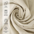 Canvas Painters Drop Cloth (Size 6 x 9 Feet - Pack of 2) - Pure Cotton Paint Drop Cloth for Painting, Curtains, Furniture & Floor Protection - All