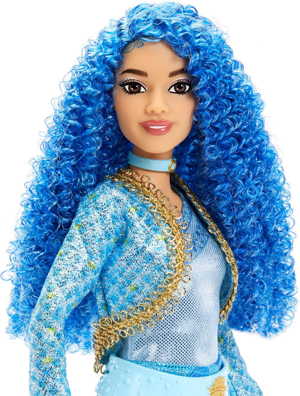 Mattel Disney Descendants: The Rise of Red Fashion Doll & Accessory, Princess Chloe Charming, Daughter of Cinderella with Movie-Inspired Clothes &