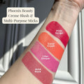 Cream Blush Stick Ã¢ÂÂ Buildable & Pigmented for Cheeks, Lips & Eyes Ã¢ÂÂ Hydrating W. Shea Butter, Vitamin E, Hyaluronic Acid & Squalane,