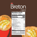 Breton Original Crackers 7 Ounce Pack of 3 Original with Sea Salt 7 Ounce (Pack of 3)