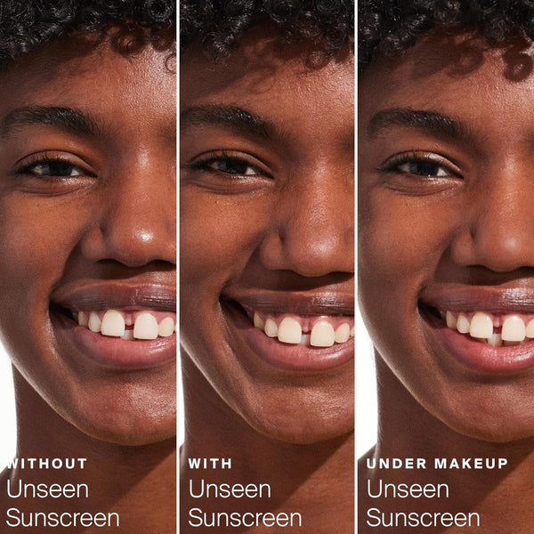 Supergoop! Unseen Sunscreen - SPF 40 - Invisible, Broad Spectrum Face Sunscreen + Makeup-Gripping Primer - Weightless, Scentless, Oil Free - for