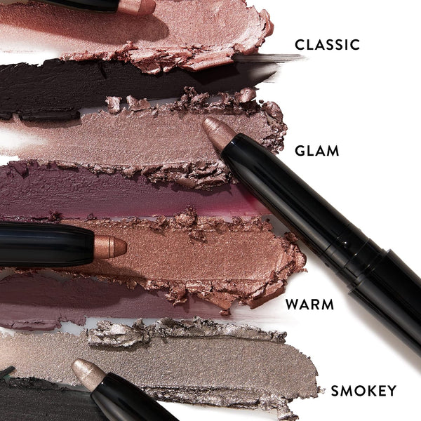 LAURA GELLER NEW YORK Swipe-N-Line Dual-Ended Eyeshadow + Eyeliner - Warm (Bronze/Copper) - Cream Eyeshadow & Smooth Glide Eyeliner - Waterproof &