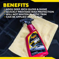 Meguiar's Quik Wax, Spray Wax for Car Detailing that Creates a Deep Shiny Look, Can Be Applied to Wet or Dried Paint and In Direct Sunlight,