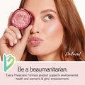 Physicians Formula Happy Booster Glow & Mood Boosting Blush, Silky Smooth Formula, Hypoallergenic, Blends Easily with Radiant Finish – Natural
