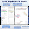Monthly Planner 2026-2027 (7.4'' x 9.6''), 18 Months Calendar Book from Jul 2026-Dec 2027, 2026 Agenda Planner with Tabs & Pocket, 120GSM Paper,