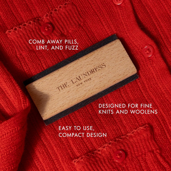 The Laundress Sweater Comb, Cashmere Comb, Depilling Comb, Removes Pills & Fuzz, 1 Count