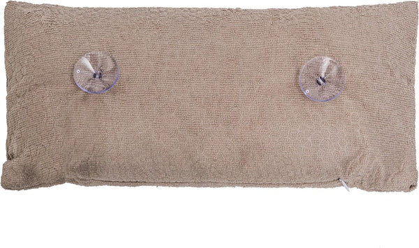 Splash Home Beads Pebble Non Slip Bath Pillow Luxurious Cushion Spa for Bathtub, Hot Tub, Jacuzzi, with 2 Strong Suction Cups, Supports Neck and