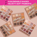 Wet N Wild Always Naked Palette, Nude Neutral Eye Makeup, Blendable, Warm and Cool Nude Pigments, Matte, Shimmer, Glitter, Creamy Smooth