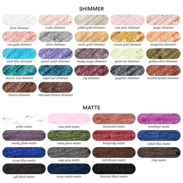 Julep When Pencil Met Gel Sharpenable Multi-Use Longwear Eyeliner Pencil - Tangerine Shimmer - Transfer-Proof - High Performance Liner