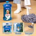 Mr. Clean All Purpose Cleaner, Floor Cleaner for Mopping Home, Bathroom, & Kitchen, Cleaning Liquid for Mop & Bucket, Cleaning Supplies,