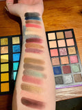 72 Colors Ultra Secret Eyeshadow Palette, 4 In1 Color Board Matte Shimmer Glitter Nude Natural All in One Makeup Palette Blendable Pigmented Make