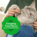 Greenies Feline Natural Dental Cat Treats, Tempting Tuna Flavor, 9.75 oz | veterinarian-recommended, 36% less tartar in 28 days, cleans to