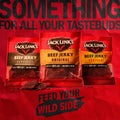 Jack Link'S Beef Jerky, Peppered, Half Pounder Large Jerky Bag - Flavorful Meat Snack, Ready to Eat Protein Snacks with 9G of Protein per Serving,