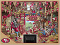 YouTheFan NFL Barnyard Fans 500pc Puzzle One Size San Francisco 49ers