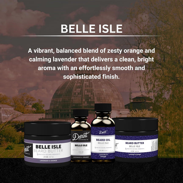 Detroit Grooming Co. Beard Oil | Belle Isle | Natural Formula, 1 oz Belle Isle 1 Fl Oz (Pack of 1)