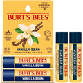 Burt's Bees Lip Balm - Vanilla Bean, Lip Moisturizer With Responsibly Sourced Beeswax, Tint-Free, Natural Origin Conditioning Treatment, 2 Tubes,