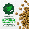 Greenies Feline Natural Dental Cat Treats, Tempting Tuna Flavor, 9.75 oz | veterinarian-recommended, 36% less tartar in 28 days, cleans to