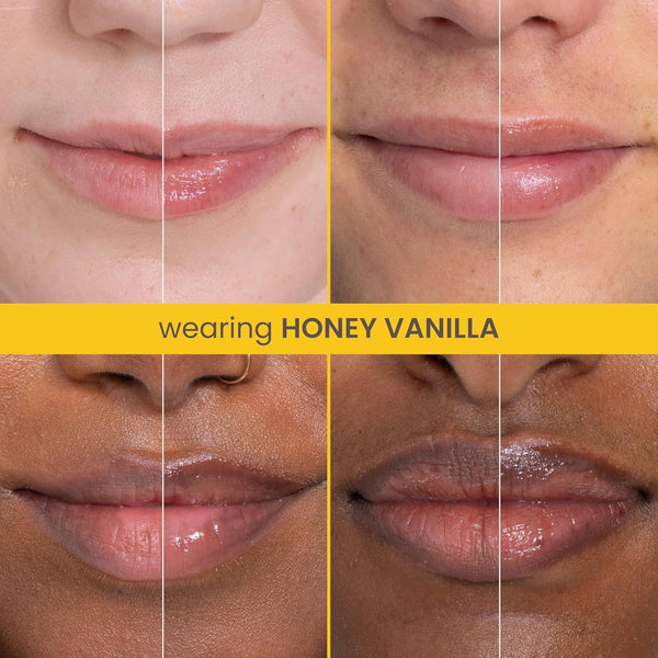 Burt'S Bees Rescue Lip Relief, Honey Vanilla, Hydrating Lip Balm for Dry Cracked Lips, with Responsbily Sourced Beeswax and Shea Butter, 100%