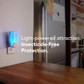 Raid Essentials Flying Insect Light Trap Refills, 2 Light Trap Refill Cartridges, Featuring Light Powered Attraction