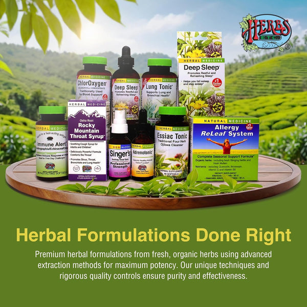 Herbs Etc. Deep Sleep Classic Liquid Extract - Herbal Supplement for Natural & Gentle Sleep Support - Restful Sleep Supplement with Passionflower,