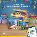National Geographic Magnetic Marble Run STEM Building Set for Kids | Magnetic Track and Trick Pieces, Marble Maze, Engineering Toy, Creative