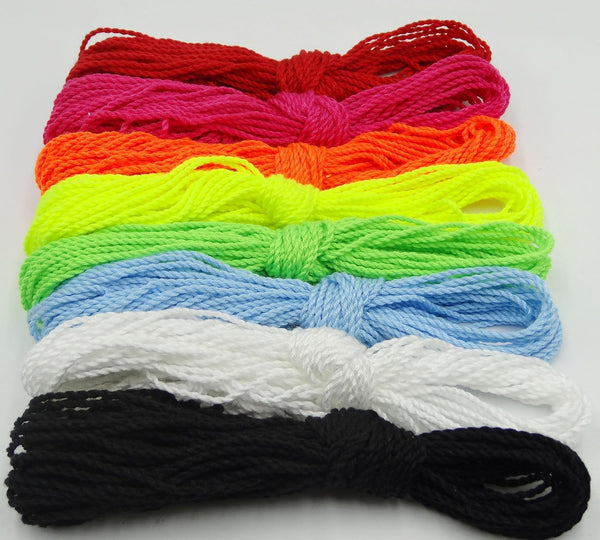 Penta Angel 80 Yoyo String (10 Each - Florescent Lime Green, Yellow, Orange，Blue ,Rose ,Red ,Black and White)