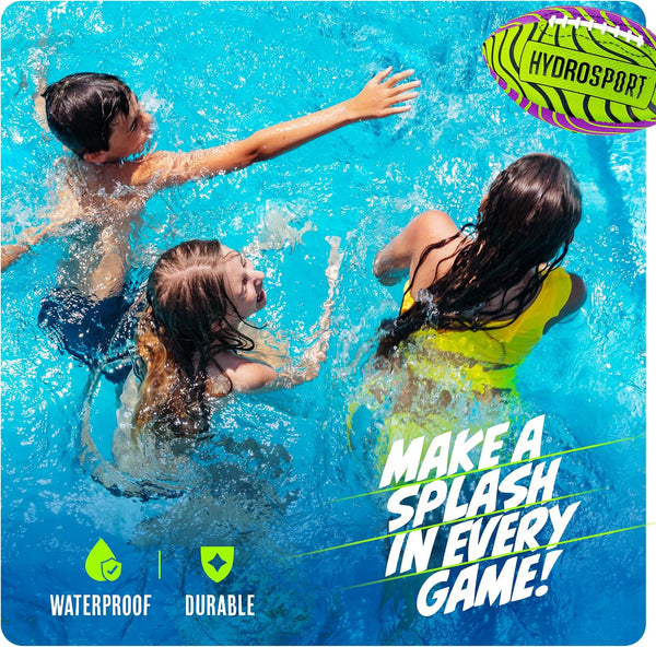 Water Football for Pool, Beach, Lake - Waterproof Pool Toys for Kids