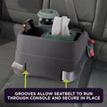 GO GEAR SC-CHA Console, Charcoal, Includes Storage for CDs, Pens and Coins Pack of 1