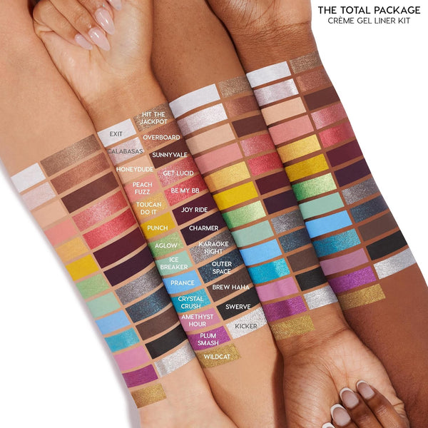 ColourPop BFF Crème Gel Liner - Waterproof Gel Eyeliner Pen with a High-Pigment & Buildable Formula - Colored Eyeliner with 18-Hour Wear - Swerve