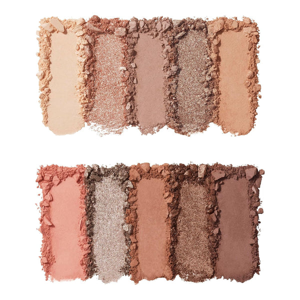 e.l.f. Perfect 10 Eyeshadow Palette, Ten Ultra-pigmented Shimmer & Matte Shades, Vegan & Cruelty-Free, Keep It Ethereal Keep It Ethereal 0.45