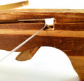 Adventure Awaits! - Handmade Wood Toy Crossbow Set - 10 Wood Arrows and a Quiver - for Outdoor Play