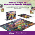 Buffalo Games - Silver Select Thomas Kinkade Disney Maleficent 1000 Piece Jigsaw Puzzle for Adults – Precision-Cut Pieces, Beautiful Artwork, and