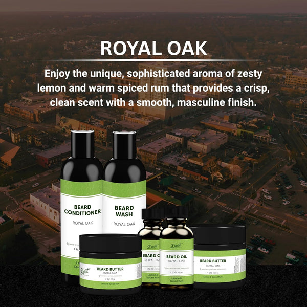 Detroit Grooming Co. Beard Oil | Royal Oak | Natural Formula, 1 oz Royal Oak 1 Fl Oz (Pack of 1)