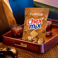 Chex Mix Turtle Snack Mix, Indulgent Snack Bag, Family Size, 13.5 oz 13.5 Ounce (Pack of 1)