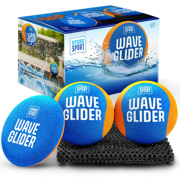 Skipping Water Balls - Pool Ball - Beach Toys for Kids Ages 8-12 - Lake Skip, Skee, Fly Swimming Game Adults, Boys, Teens, & Family - Water Toy