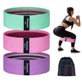 Resistance Bands for Working Out, 3 Levels Fabric Exercise Bands Set Assorted