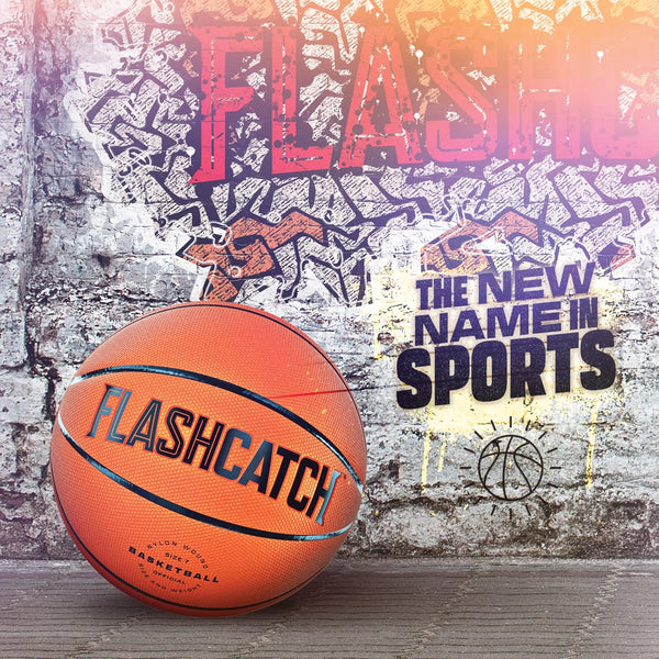 FlashCatch Light Up Basketball - Glow in The Dark - Sports Gear Accessories Gifts for Boys 8-15+ Year Old - Kids Teens Gift Birthday Ideas - Teen