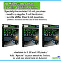 Apache Laminating Pouches 5 mil, for 8.5 x 11 inch Letter Size Paper 9 x 11.5 inch Sheets, 100 Pack LETTER 5mil 100 Pack
