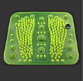 Reflexology Foot Massage Mat Stimulates Blood Circulation Acupressure Feet Massager Plate Board with Magnet (2. Foot Shape Mat)