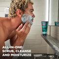 DOVE MEN + CARE Body and Face Scrub Eucalyptus Deeply Exfoliates for Hydrated & Nourished Skin 100% Gentle Cleanser, No Sulfate Cleansers or