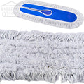 Large Mop Head 24" Industrial Strength Ultimate Cotton Floor Dust Mop Refill, Commercial Cleaner Mop Head Replacement, Dust Mops for Home,