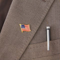 American Flag Lapel Pins for National Day, 4th of July, Veterans, Memorial Day, Political Events, Patriotic, USA Flag Pins for Suits, Backpacks &