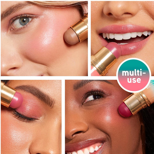 Physicians Formula Butter Glow & Go Multiuse Stick, Ultra-Creamy Radiant Finish Formula with Murumuru Butter, Vegan & Cruelty-Free- Sunkissed Rose