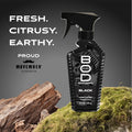 BOD man Fragrance Body Spray, Black, 8 fl oz (Pack of 2)