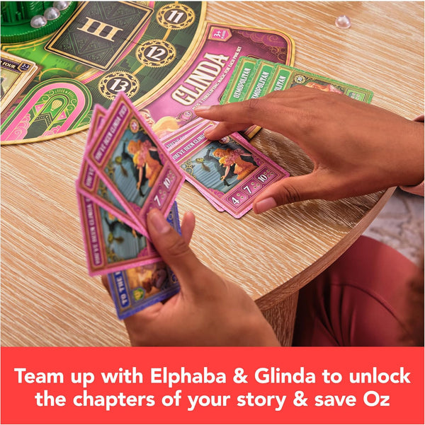 Spin Master Games, Wicked: The Game, an Original Concept Based on the New Movie Wicked, Begin Your Amazafying Adventure with Glinda & Elphaba, for